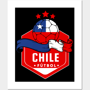 Chile Futbol Posters and Art